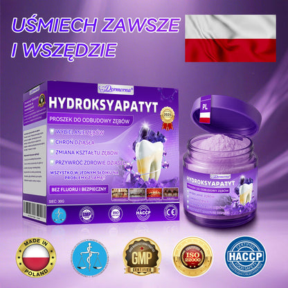 Proszek do regeneracji i naprawy zębów 𝐷𝑜𝒓𝒎𝒐𝒓𝑛𝑎® z hydroksyapatytem 🦷 (skutecznie naprawia ubytki zębów, problemy z dziąsłami, nadwrażliwość zębów, owrzodzenia jamy ustnej i żółknięcie zębów, kompleksowo poprawiając zdrowie jamy ustnej) 🍀
