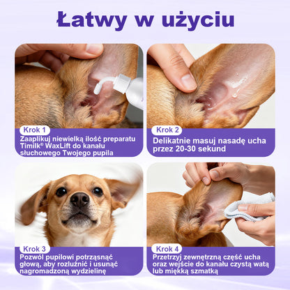 Timilk® WaxLift – płyn do czyszczenia uszu dla zwierząt