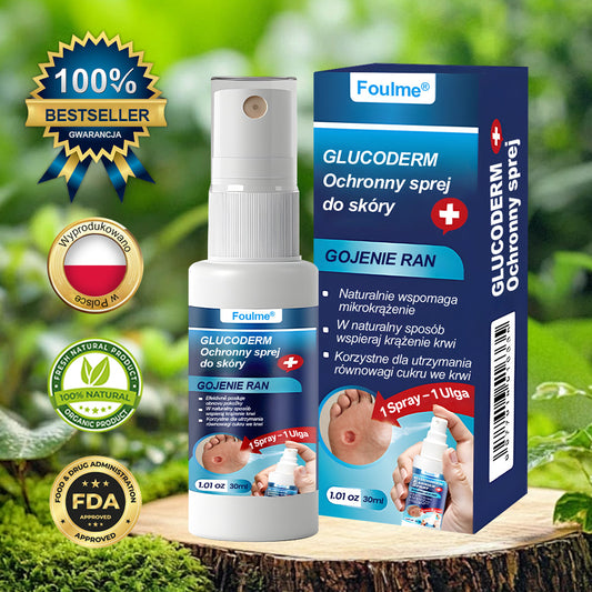 🎄 FOULME® GlucoDerm – Spray ochronny | Świąteczna edycja ✨
