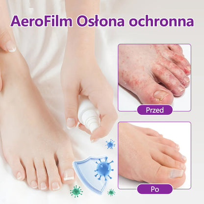 Spray ochronny do stóp CleraLuxe® AeroFilm✅