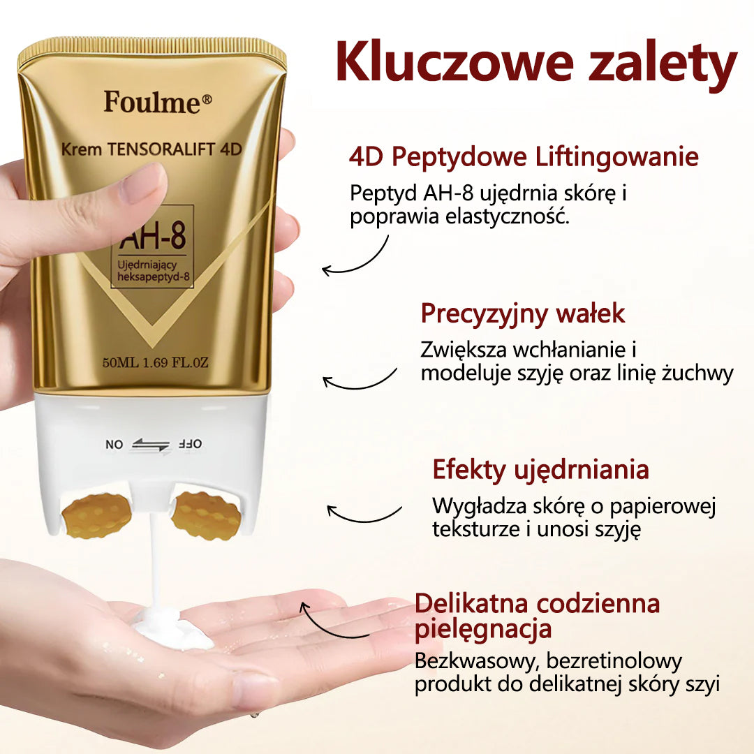 🎄 FOULME® TensoraLift 4D – Krem liftingujący | Świąteczna edycja ✨