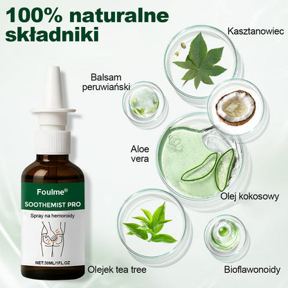🎄Foulme® SootheMist PRO – Profesjonalny spray łagodzący na hemoroidy🎅